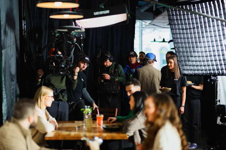 Scope — produkční tým na place